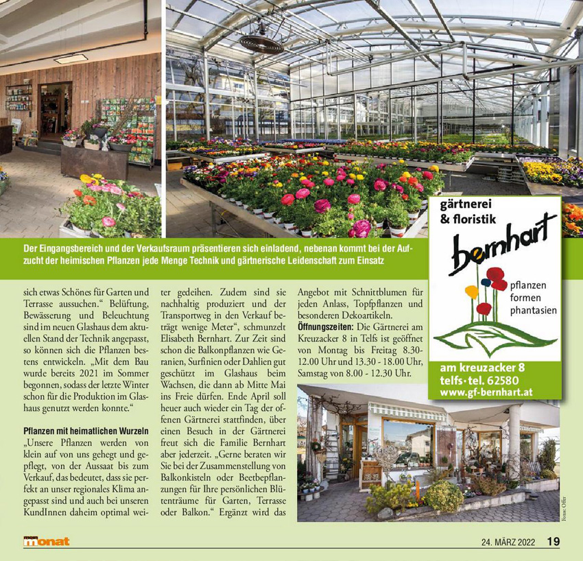 Verkaufs und Produktionsgew&auml;chshaus